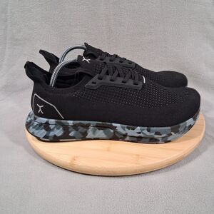 Flux Footwear Adapt Runner Mens Size 10 Black Camo Blue Running Shoes Sneakers